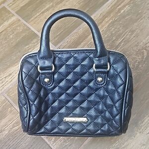 Betsey Johnson Mini Tote Purse Black